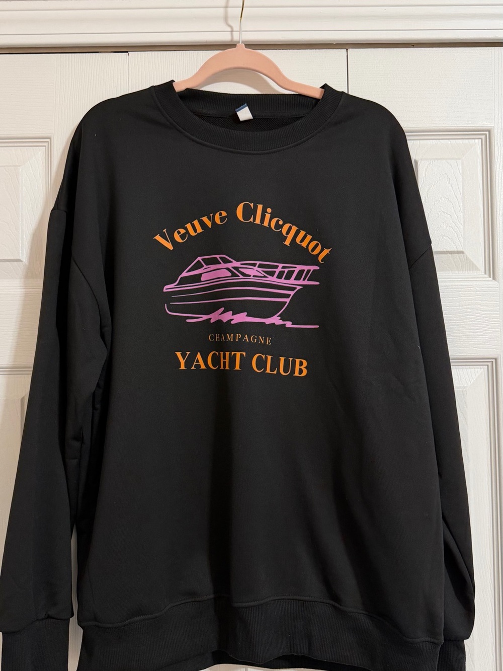 Veuve Clicquot Black Yacht Club Champagne Graphic Sweatshirt